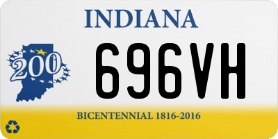 IN license plate 696VH