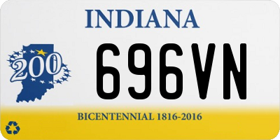 IN license plate 696VN