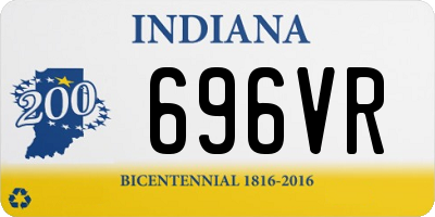 IN license plate 696VR