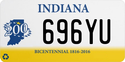 IN license plate 696YU