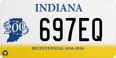 IN license plate 697EQ