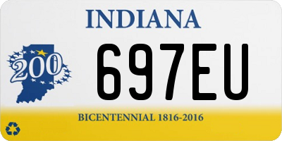 IN license plate 697EU