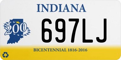 IN license plate 697LJ