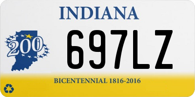 IN license plate 697LZ