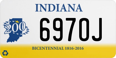 IN license plate 697OJ