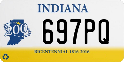 IN license plate 697PQ