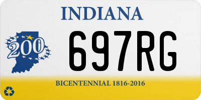 IN license plate 697RG