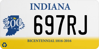 IN license plate 697RJ