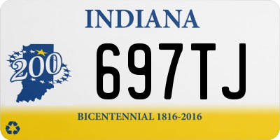 IN license plate 697TJ