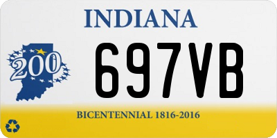 IN license plate 697VB