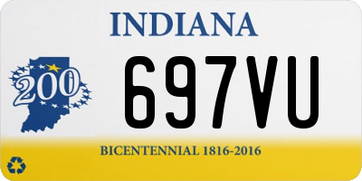 IN license plate 697VU