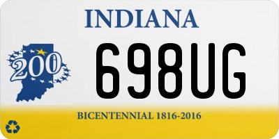 IN license plate 698UG