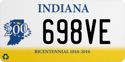 IN license plate 698VE