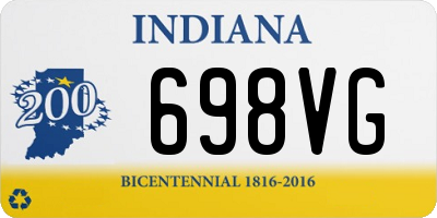 IN license plate 698VG