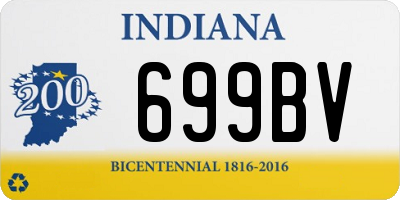 IN license plate 699BV