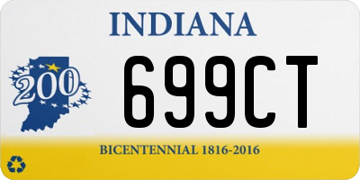 IN license plate 699CT