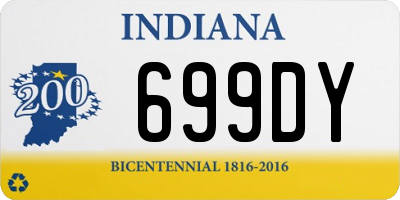 IN license plate 699DY