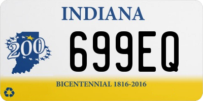 IN license plate 699EQ