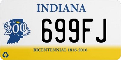 IN license plate 699FJ