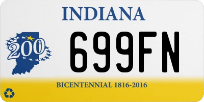 IN license plate 699FN