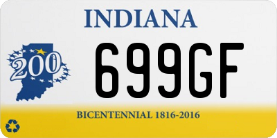 IN license plate 699GF