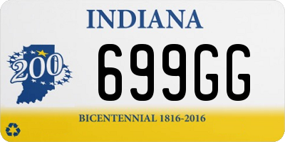 IN license plate 699GG