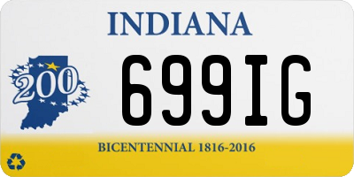 IN license plate 699IG