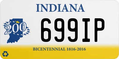 IN license plate 699IP