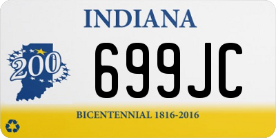 IN license plate 699JC