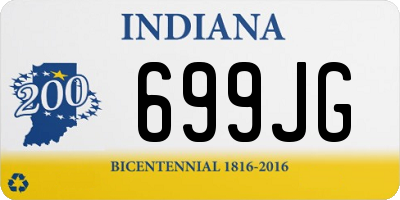 IN license plate 699JG