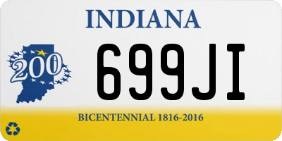 IN license plate 699JI