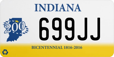 IN license plate 699JJ