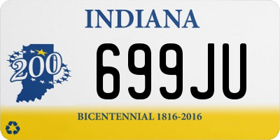 IN license plate 699JU