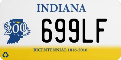 IN license plate 699LF