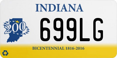 IN license plate 699LG
