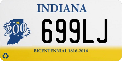 IN license plate 699LJ