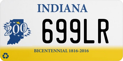IN license plate 699LR