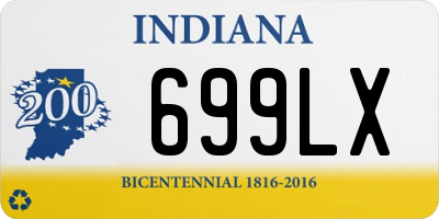 IN license plate 699LX