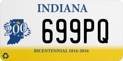 IN license plate 699PQ