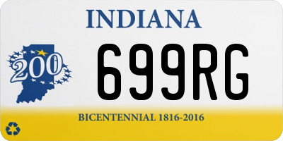IN license plate 699RG