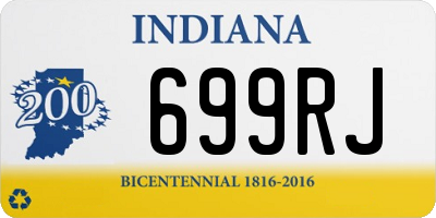 IN license plate 699RJ