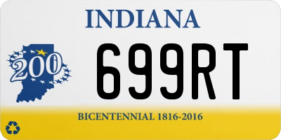 IN license plate 699RT