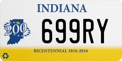 IN license plate 699RY