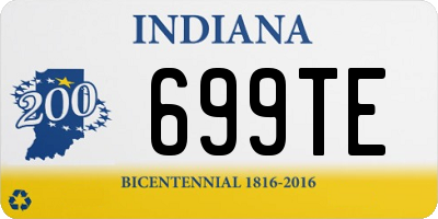 IN license plate 699TE