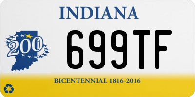 IN license plate 699TF