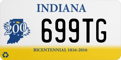 IN license plate 699TG