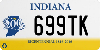 IN license plate 699TK