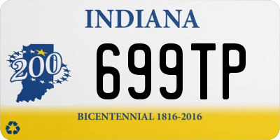 IN license plate 699TP
