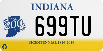 IN license plate 699TU