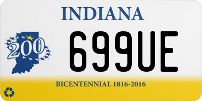 IN license plate 699UE